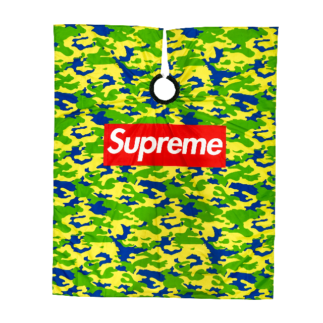 Capa Beauty B Premium Supreme Neon Camuflaje Verde y Azul 153391